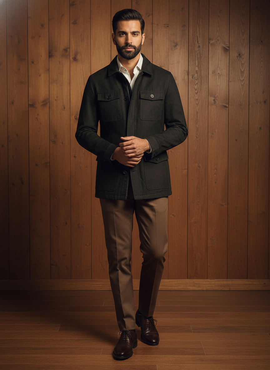 THE MIDNIGHT CREST LUXE BLACK