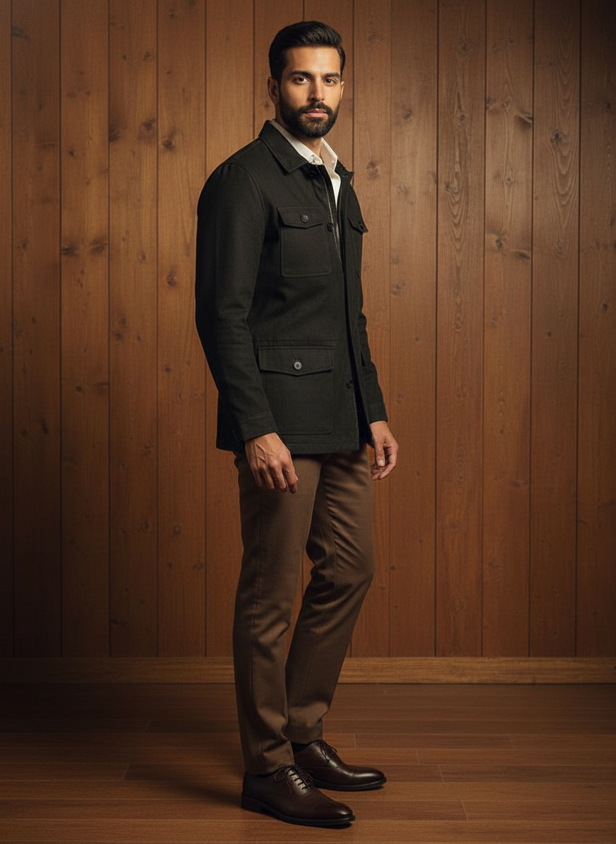 THE MIDNIGHT CREST LUXE BLACK