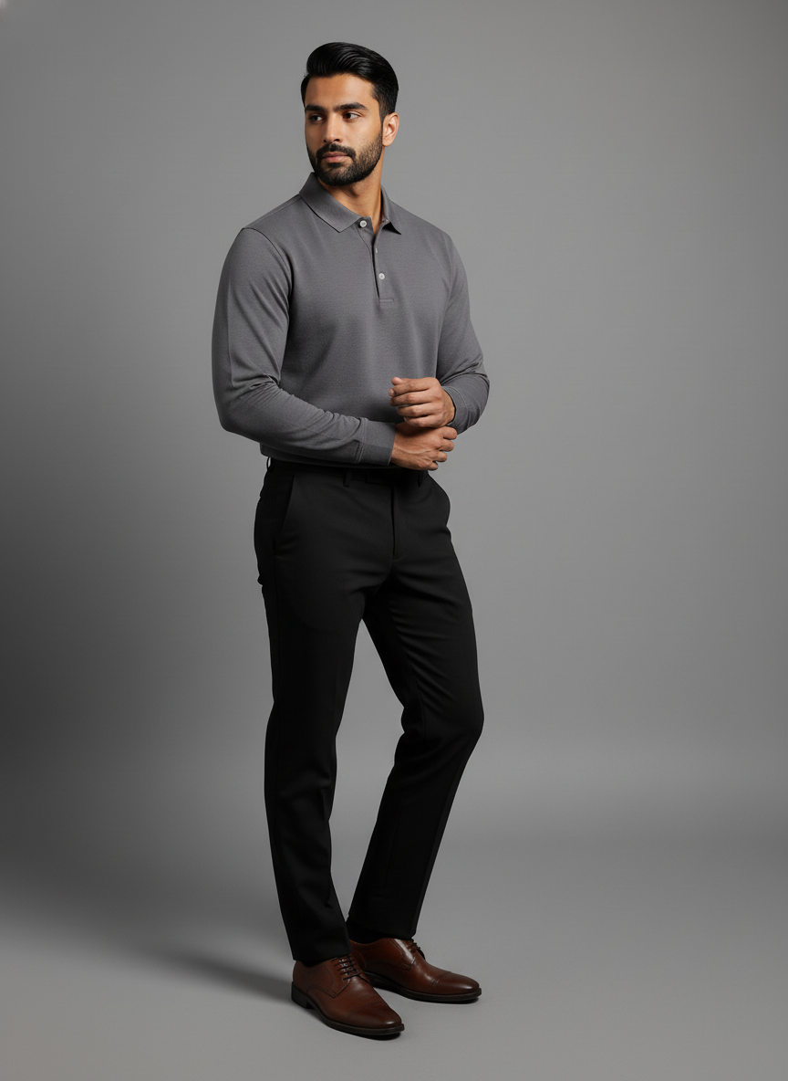 Ash Drift Luxe Full-Sleeve