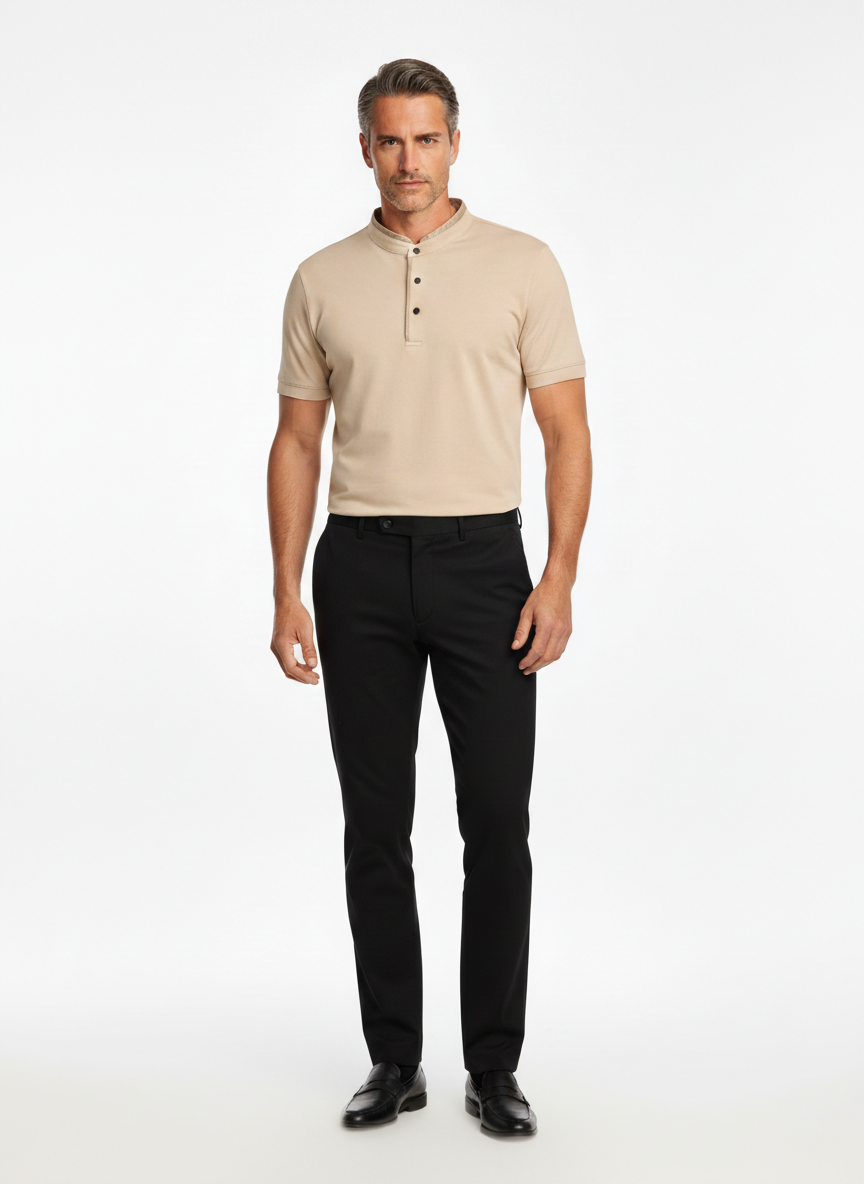 The Atelier Band Collar | Beige