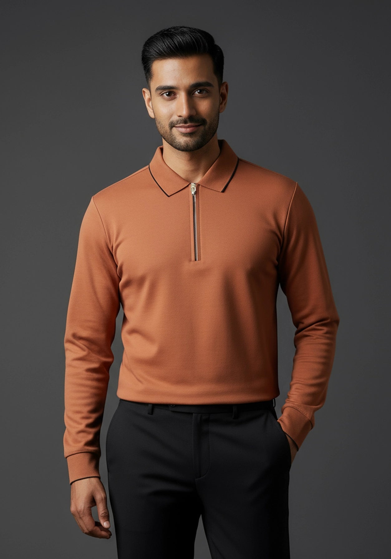 The EliteContour Full Sleeve - Ember Orange