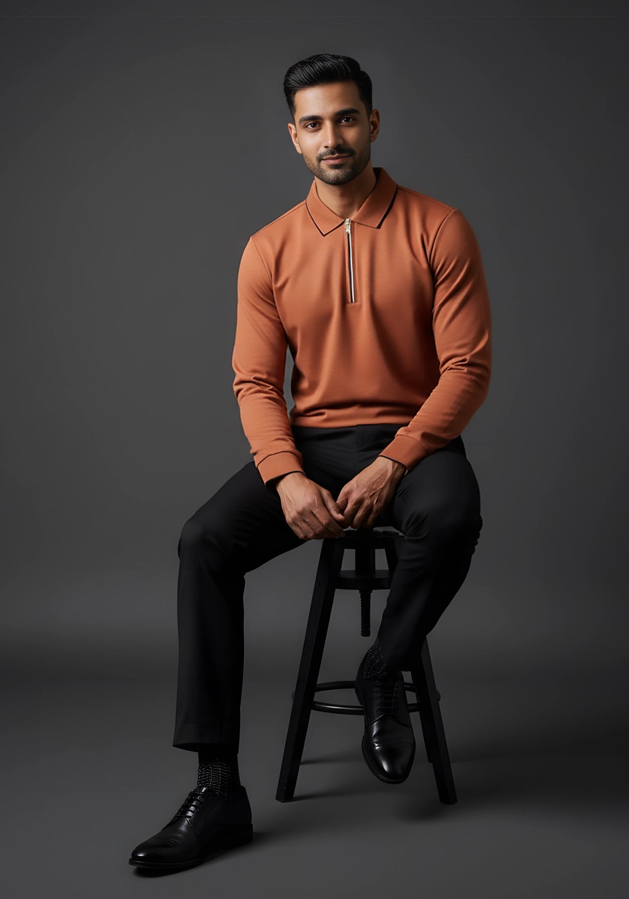 The EliteContour Full Sleeve - Ember Orange