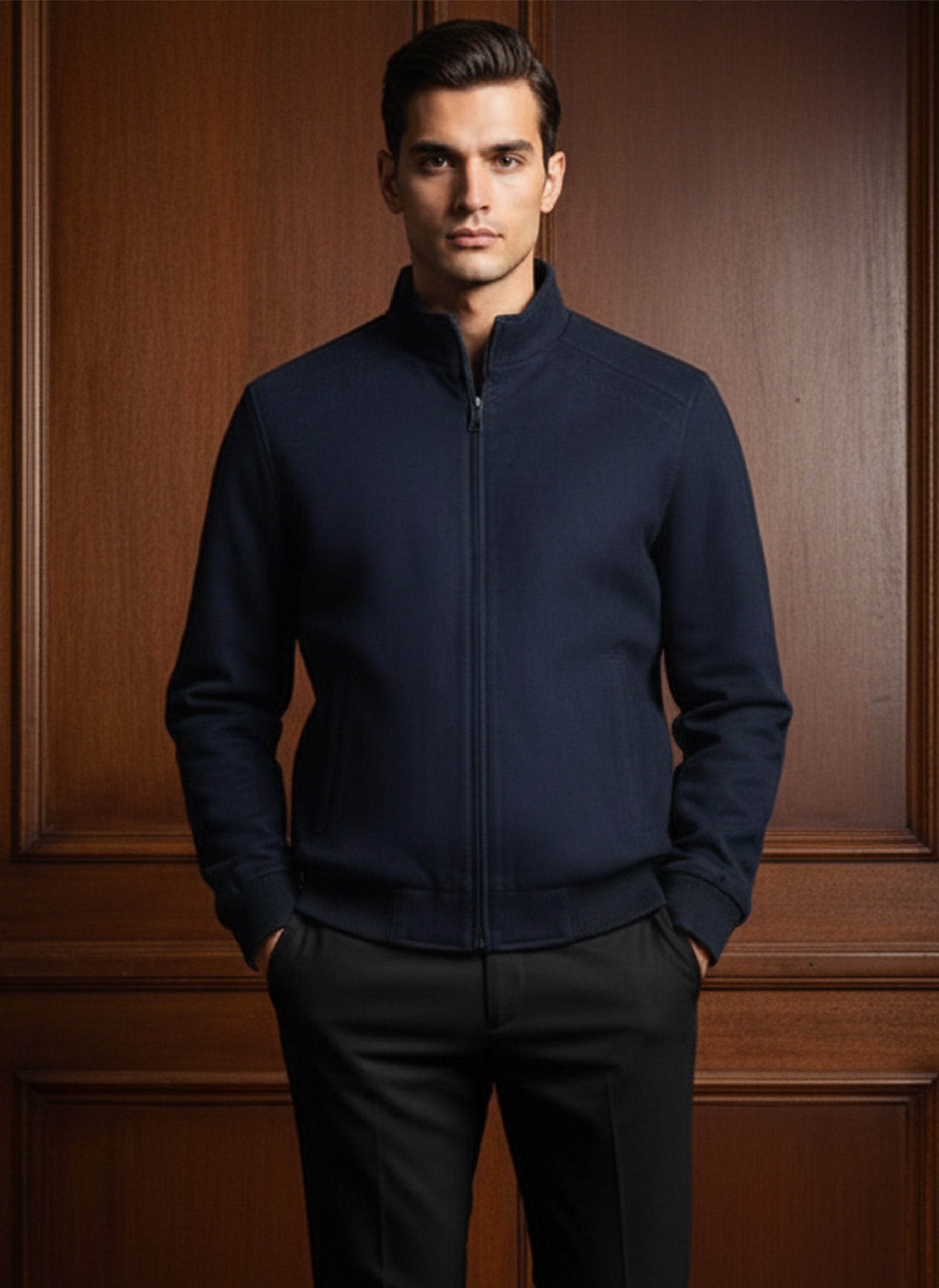 The NoireBlue Heritage Zip Jacket