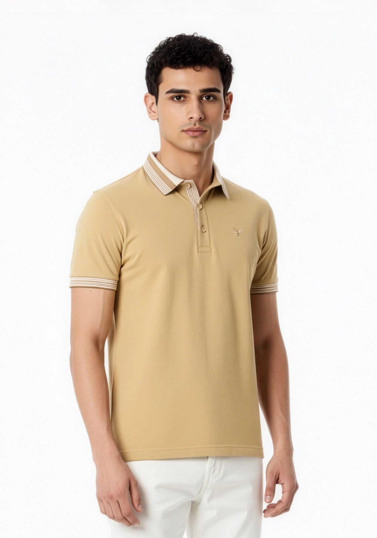 Club Manaco Polo Beige
