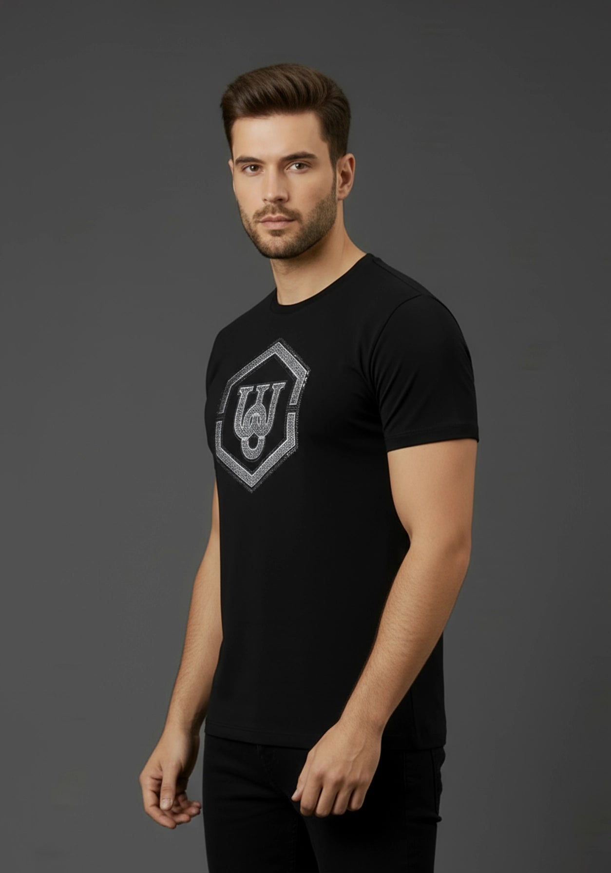 Luxe Noir Crewneck
