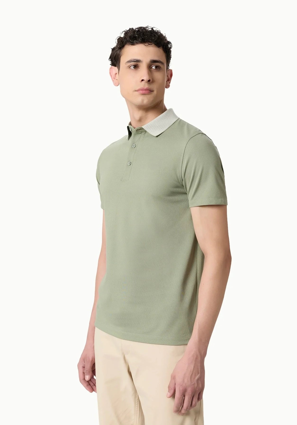 Opulence Polo Sage Green