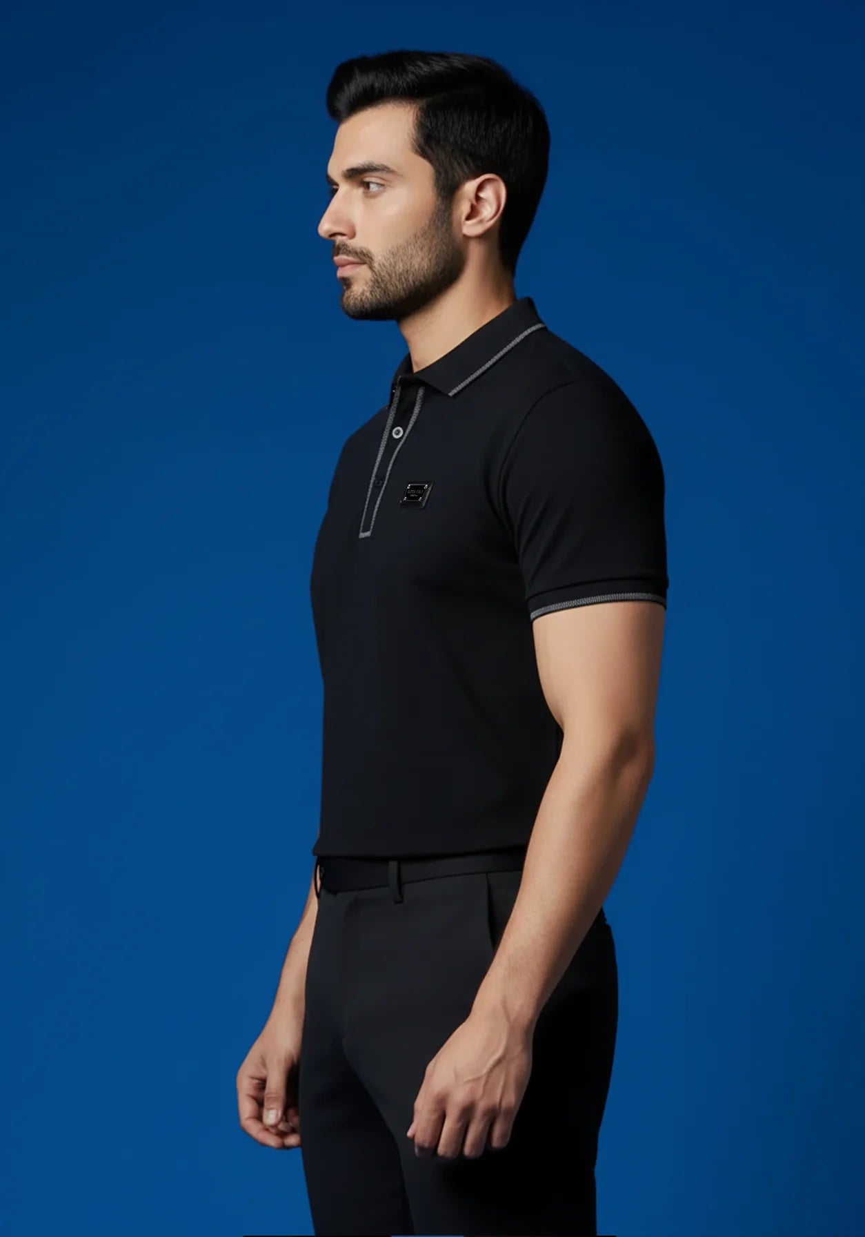 Party Perfect Lurex Poloshirt