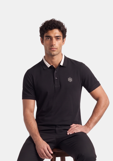 Afterglow Waffle Poloshirt