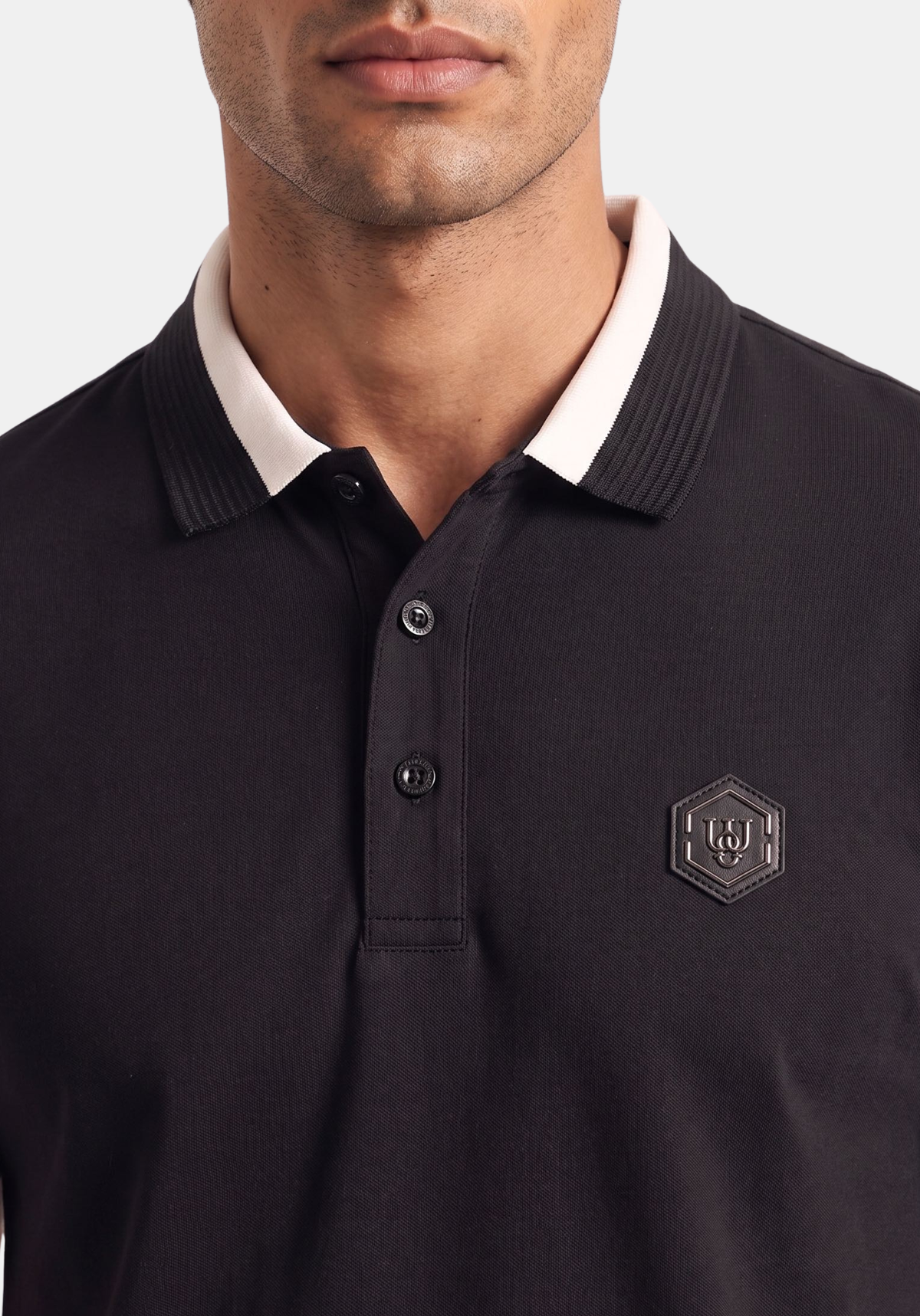 Afterglow Waffle Poloshirt