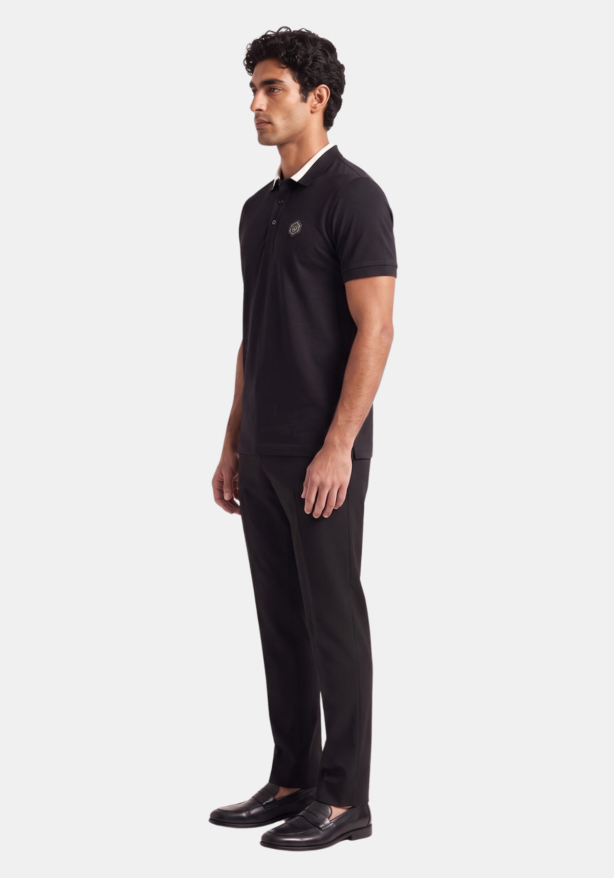 Afterglow Waffle Poloshirt