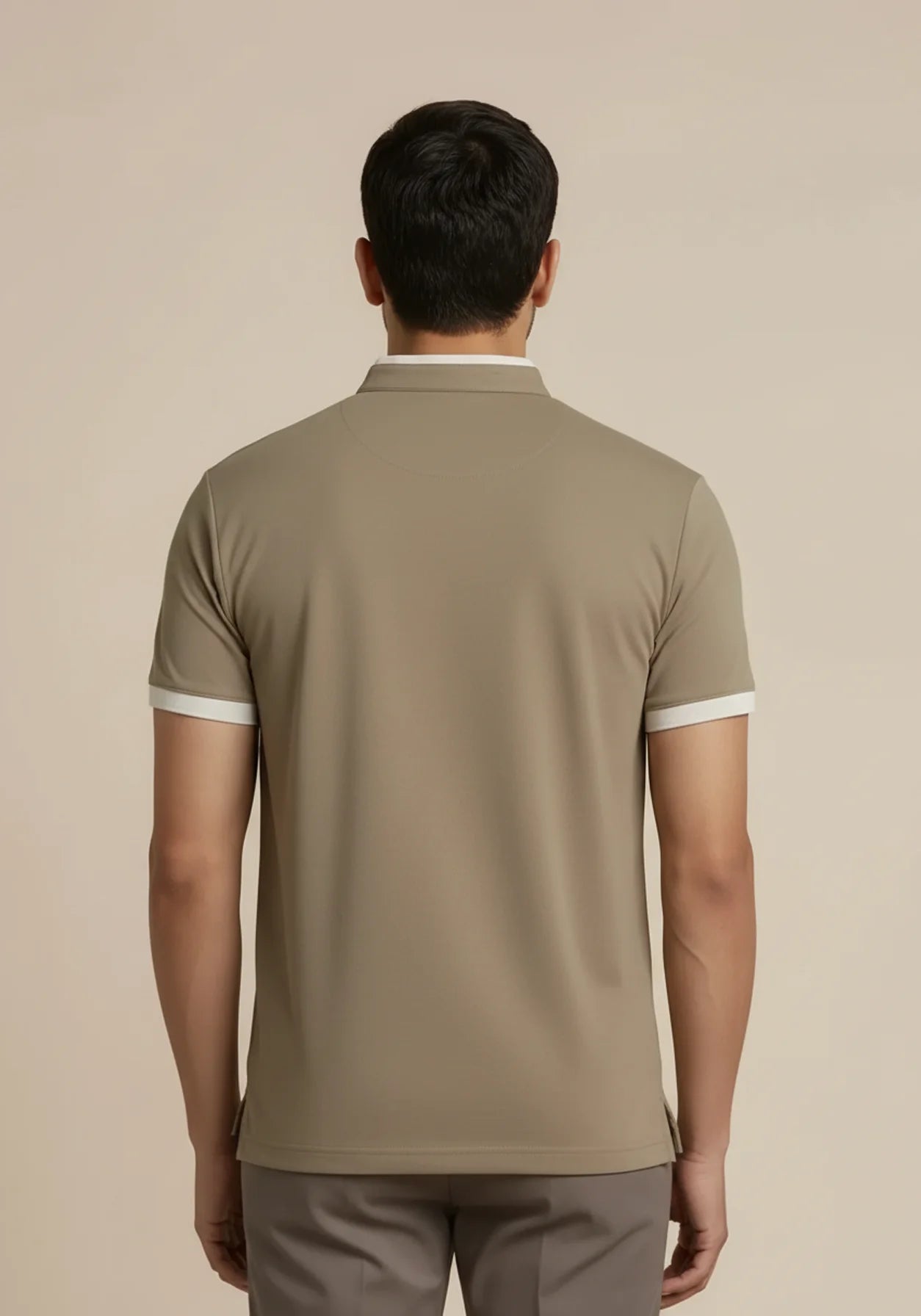 The Manor Club Polo - Taupe Sand