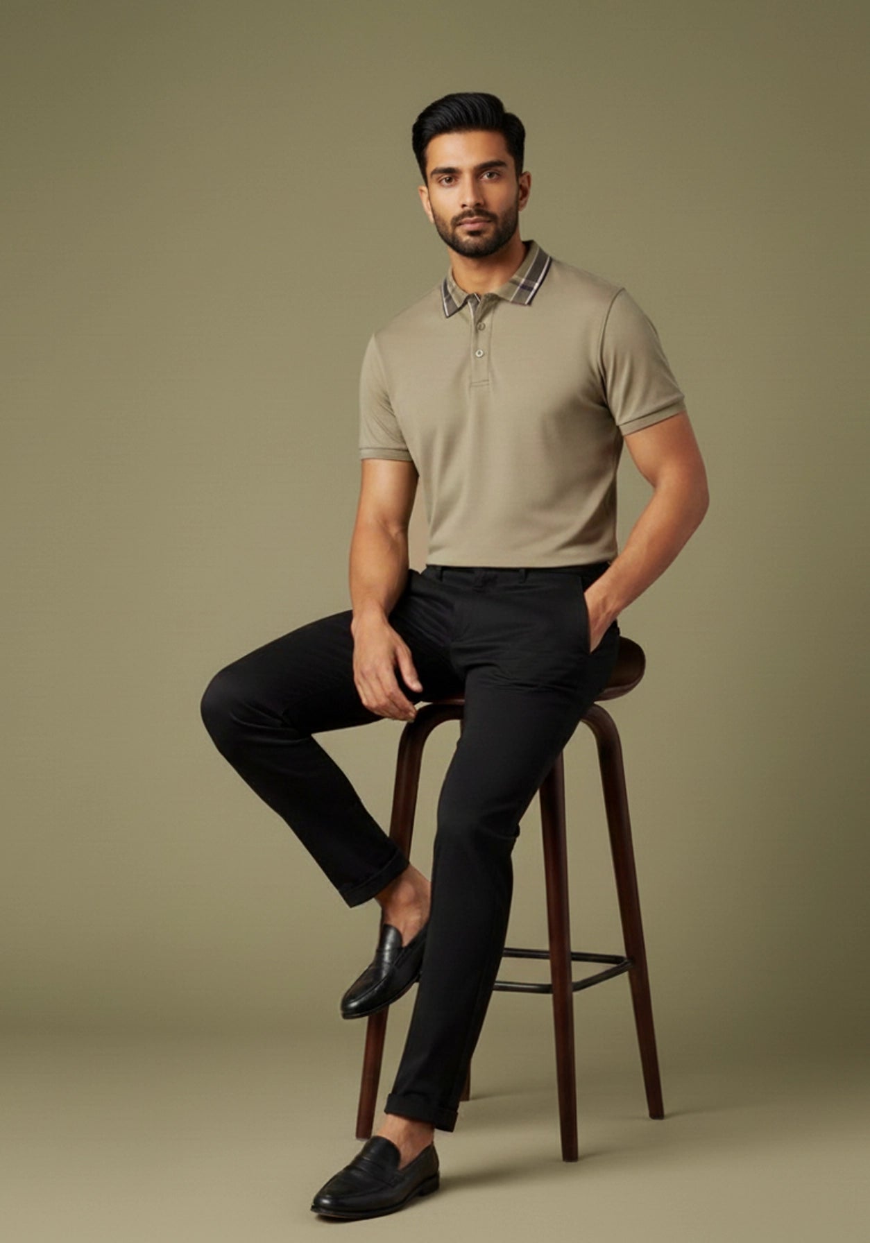 Drift Polo Sage Green