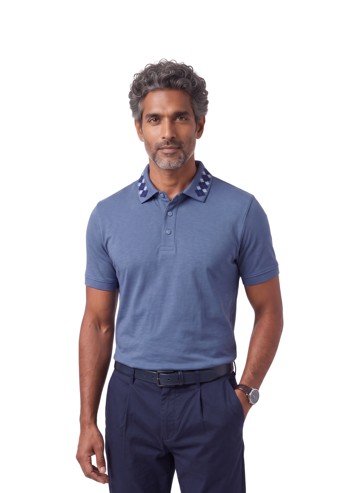 Modern Heirloom Lustrа Polo – Blue