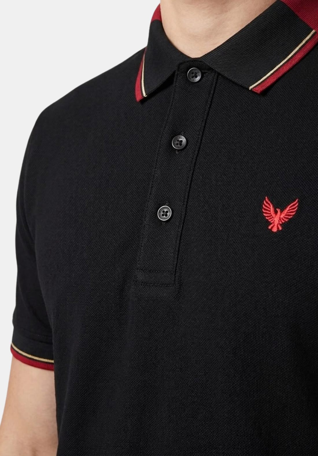 Midnight Amber Polo Black