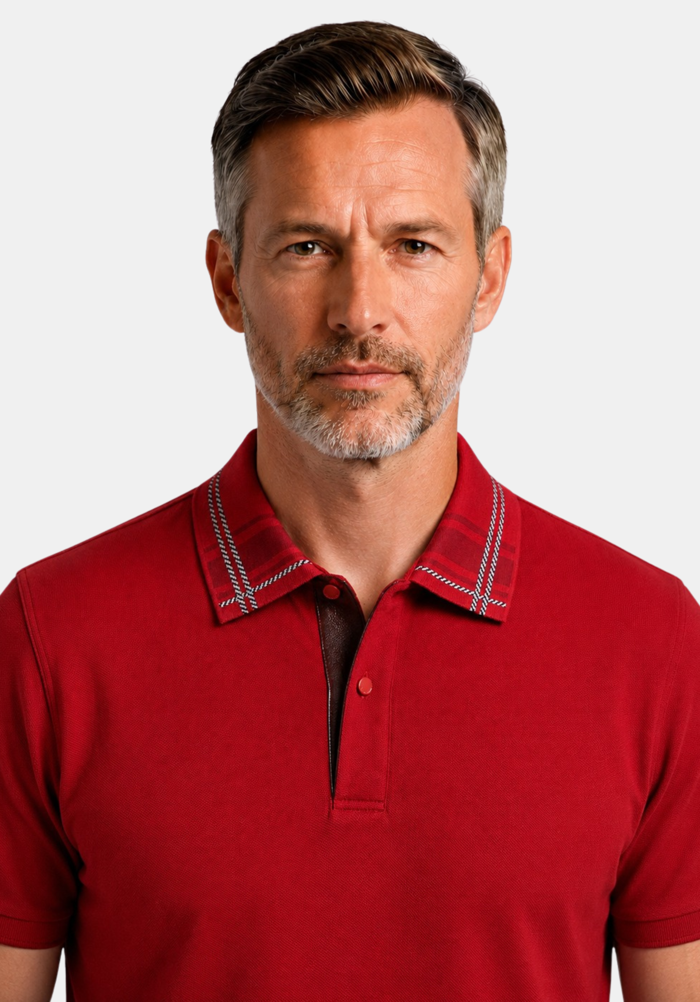 The Maharaja Burgundy Polo