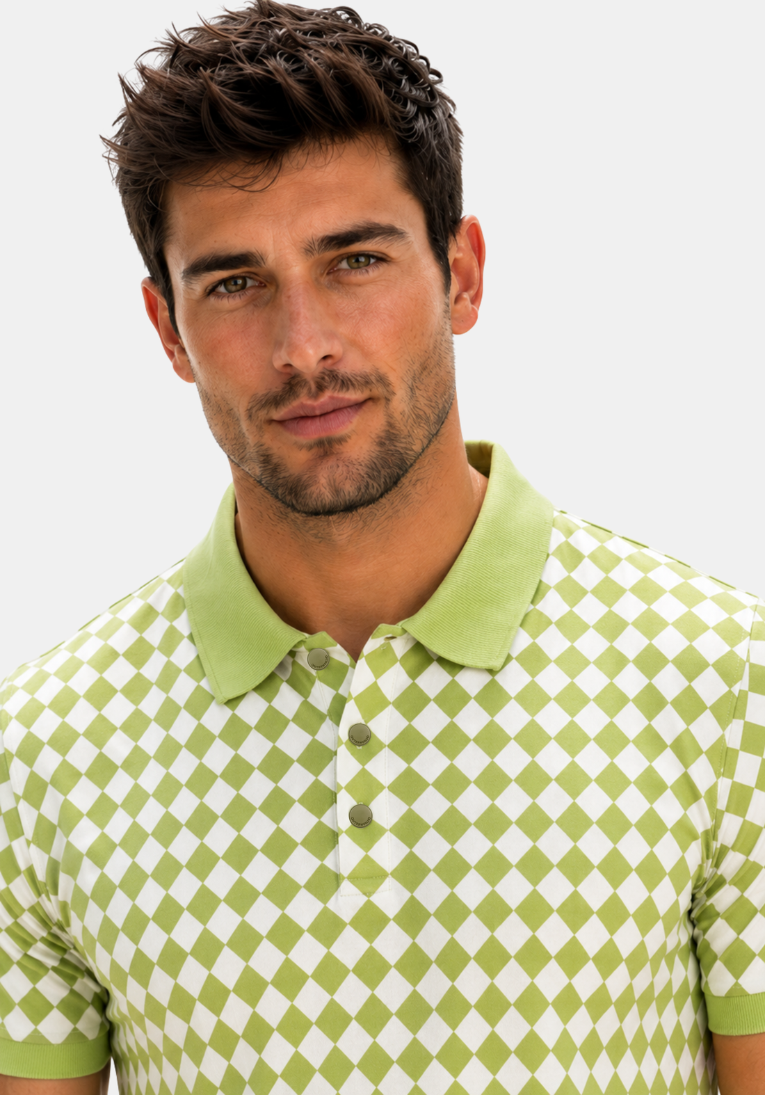 May Fair Check Green