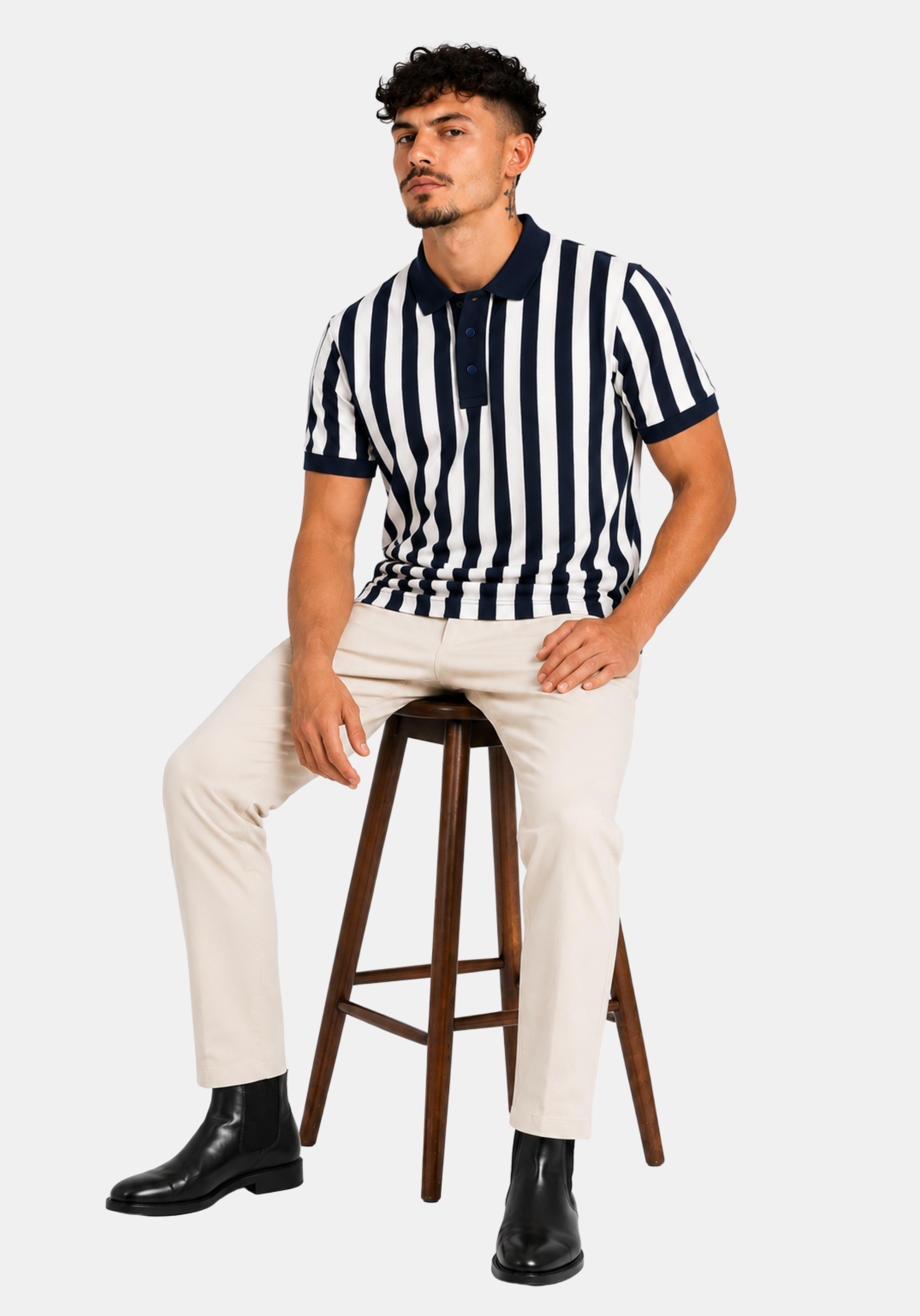 May Fair Blue Line Polo