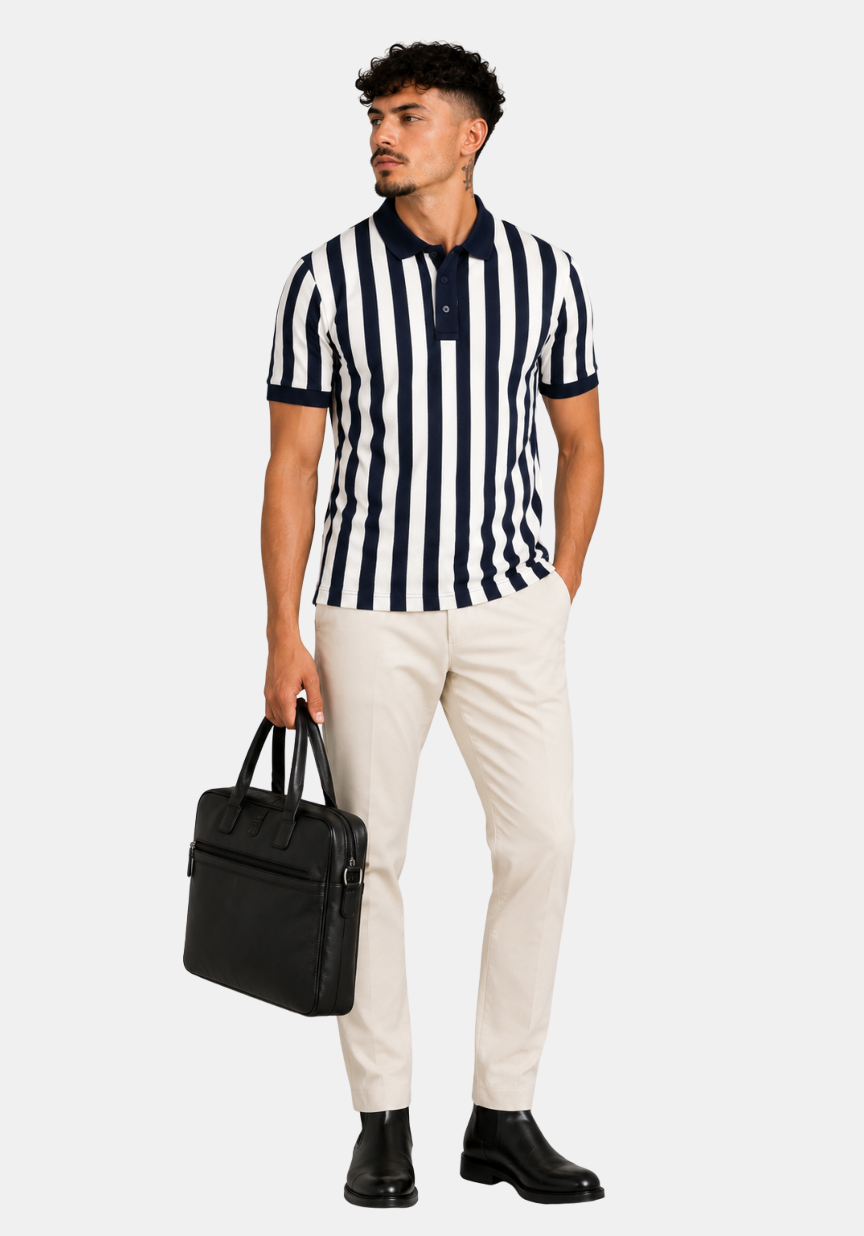 May Fair Blue Line Polo