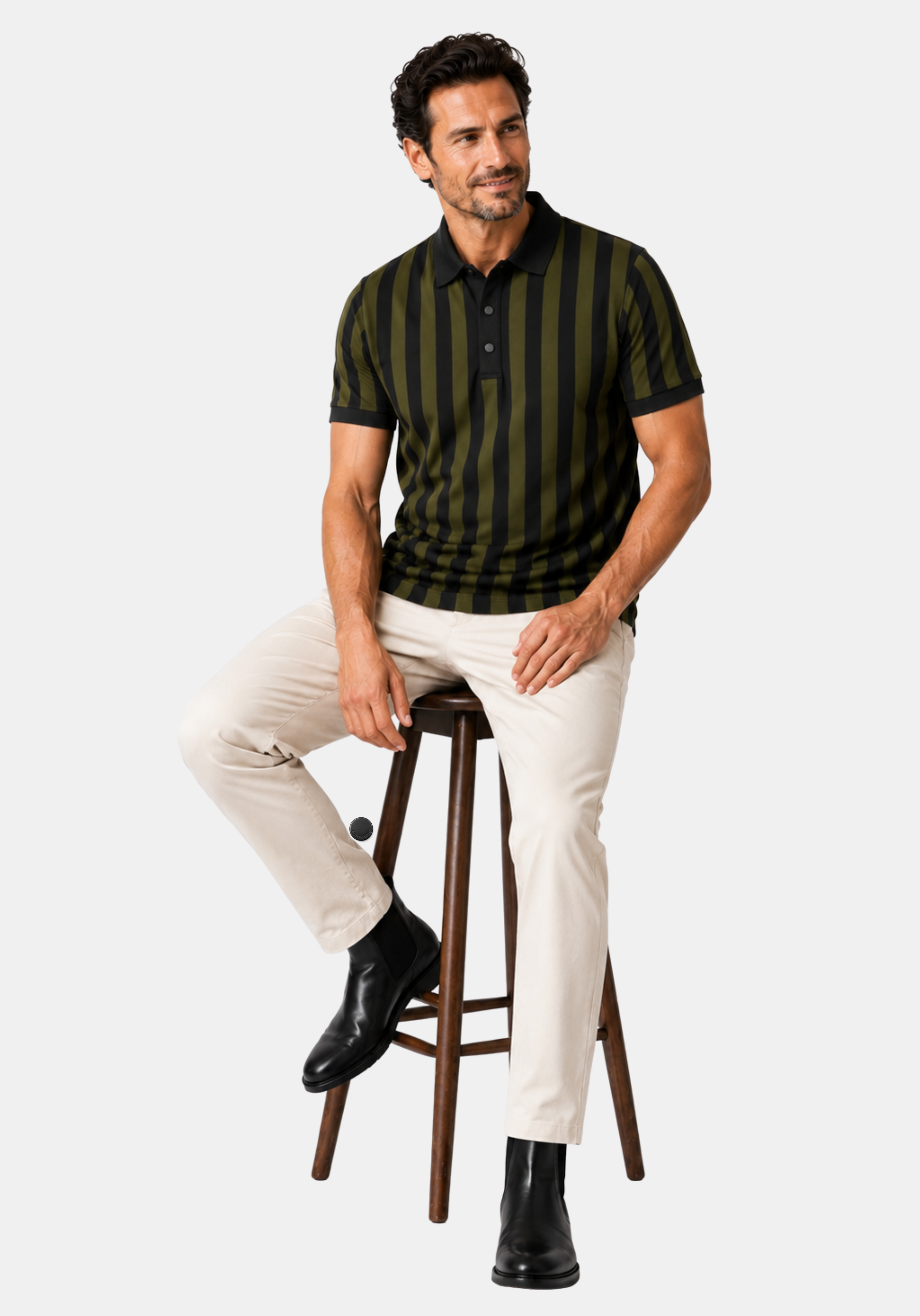 May Fair Green Line Polo