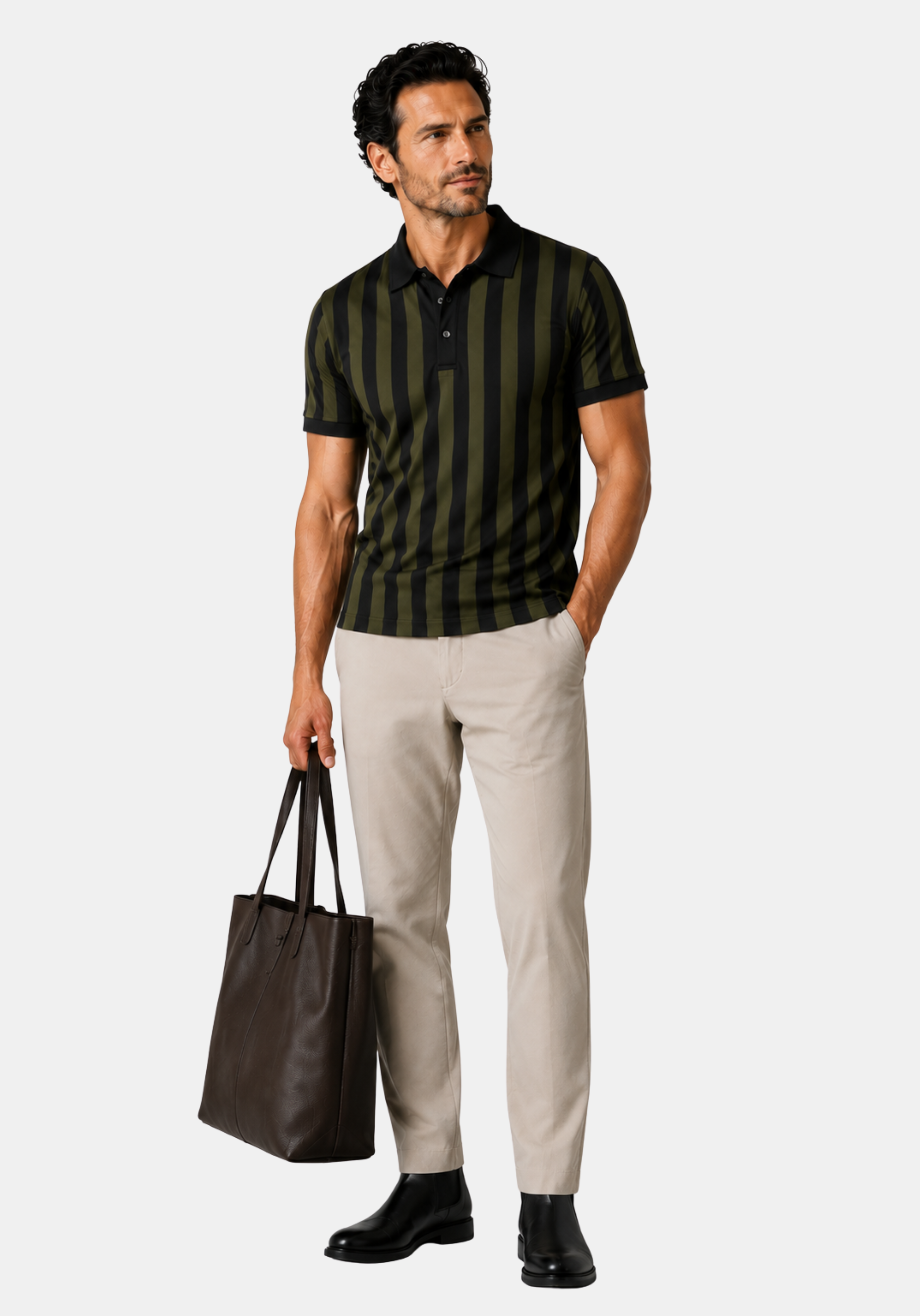 May Fair Green Line Polo