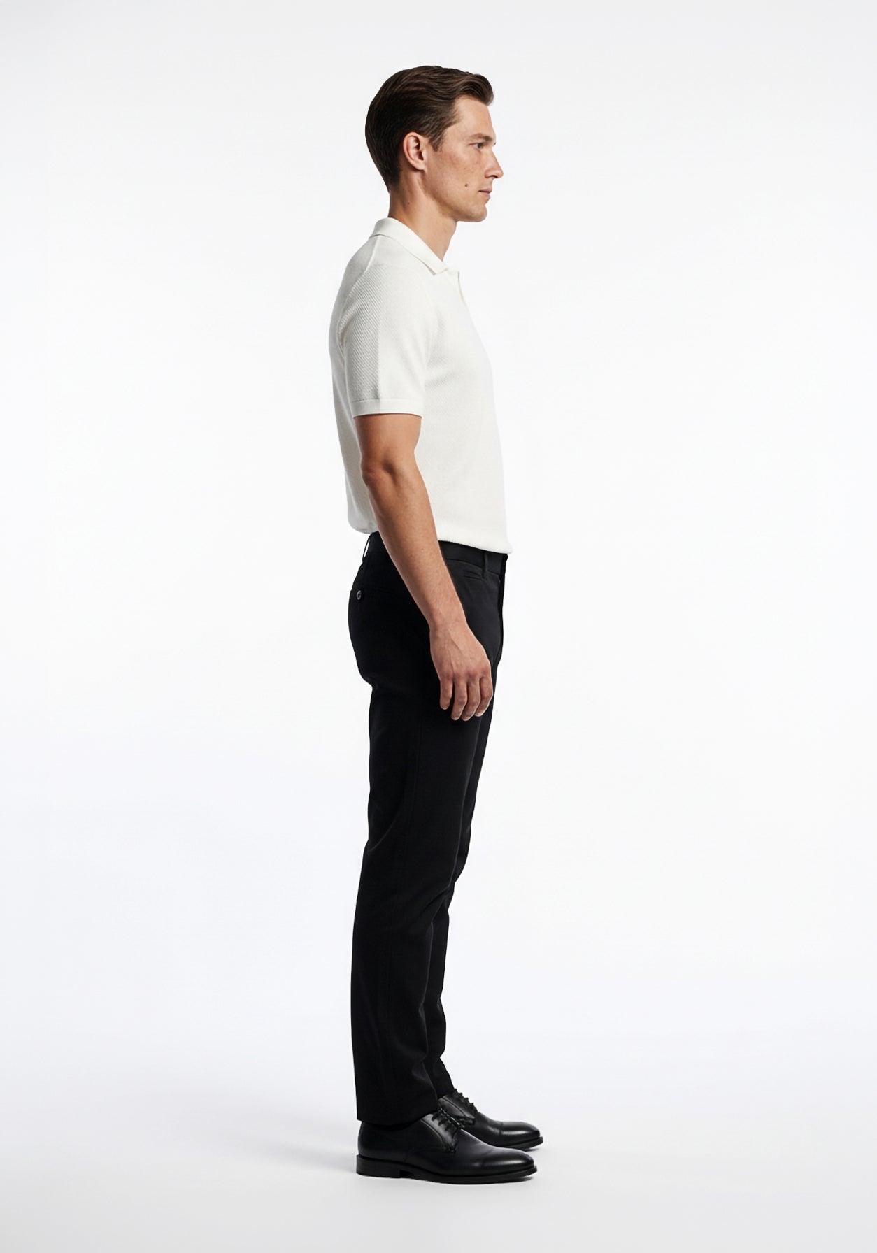 Honey Comb White Polo