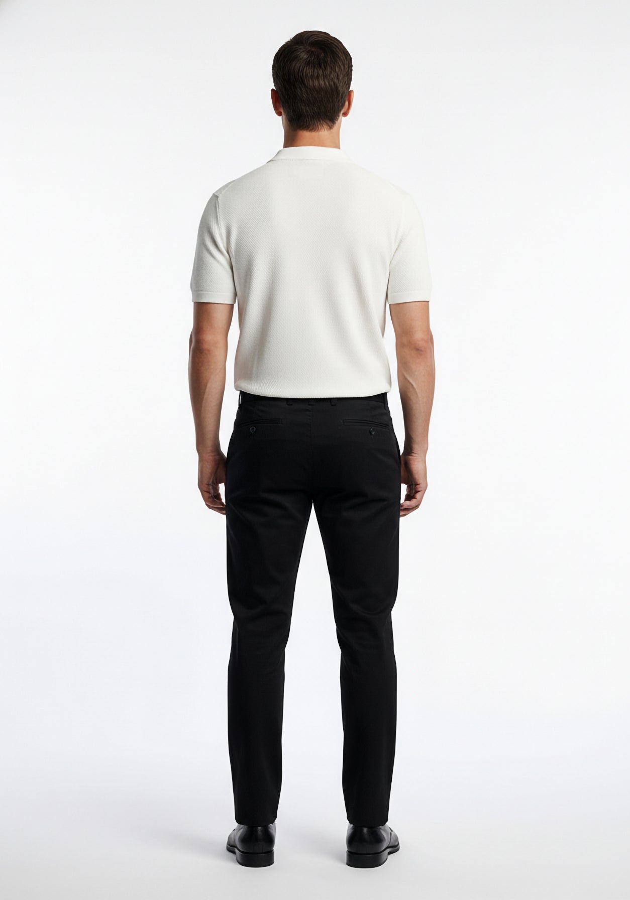 Honey Comb White Polo