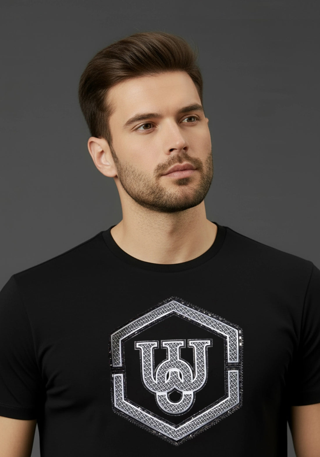 Luxe Noir Crewneck